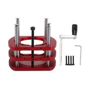 Aluminum Alloy Router Lift Base, Router Table Saw Insert Plate Lifting System Base Kit for Small Trimming Machines, Adjustable Height for Woodworking Projects