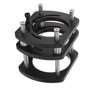Aluminum Alloy -Router -Lift System KIT Easy to Adapt The Router Lift Table Basis for Trimmers Black for DIY Woodworking Projects