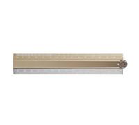 Aluminum Alloy Ruler Multipurpose Measuring Tool Ergonomic Architect for Engineering Drafting Stainless Steel Measuring