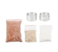 Aluminum Alloy Sand Casting Box Jewelry Making Cylindrical Container for Metal Industries Wear Resistant Practical Tool