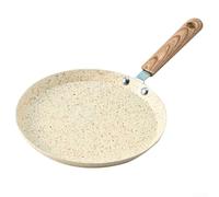 Aluminum Alloy Saucepan with Nonstick Stone Coating, Designed for Smokeless Cooking with Quick Heat Transfer on All Stove Types (10寸)