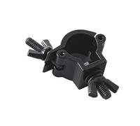 Aluminum Alloy Scaffold Clamp Connector, Swivel Coupler For Round Pipes, Cross Fixed With Wing Nut, Universal Joint For Rigging Systems