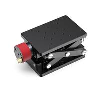 Aluminum Alloy Scissor Lift Jack - Precise Manual Elevat Platform for Labs, Adjustable Height 55mm, Heavy Du, Cact Design, Ideal for Scientific Use