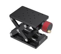 Aluminum Alloy Scissor Lift Table - Manual Lifting Platform, Adjustable Height, Sturdy Lab Stand for Equint & Research Use, Portable and