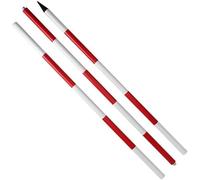 Aluminum Alloy Section Surveying Pole for Difficult Positions Tunnels(3 meters/118.11 inches)