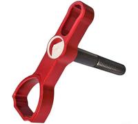 Aluminum Alloy Shield Handle Bolt for Poday Folding Bike CNC Machined Low-Profile Design 20g Lightweight with Rounded Comfort Grip Fits Folding Joints at Frame and Stem for Smooth Fold/Unfold(Red)
