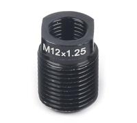 Aluminum Alloy Shift Knob Adapter With Inside Aluminum Alloy Better than others High and Low temperature resistant Longer lifespan and more (M12*1.25)