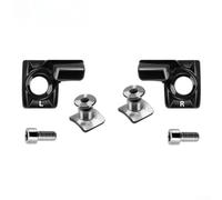 Aluminum Alloy Shifter Adapter for SRAM MatchMaker X for mmx, Left Right Mounting Bracket Compatible with XX X0 X9 Shifters and Split-Clamp Brakes, Reduces Handlebar Clutter for Mountain Bike Cycling