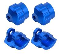 Aluminum Alloy Shock Cap Protector Upgrades Part for Arrma 1/7 Felony Infraction Limitless Mojave Fireteam 6S 1/8 Kraton Outcast Notorious Talion Typhon 6s, Replace ARAC8965 (Blue)
