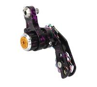 Aluminum Alloy Single Speed Chain Tensioner with Guide Wheel, High Tension Pulley for Hardtail Full Suspension Bikes Single Speed Tensioner