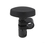 Aluminum Alloy Sleeve Swivel Clamp Chuck for Dial Indicator Gauges, 12 mm × 10 mm Hole Size, Black, Heavy-Duty Measurement Bracket for