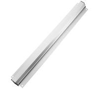 Aluminum Alloy Slide Check Rack Order Holder for Restaurant | Silver Finish, Wall Install Glue or Screws, for Paper Notes and To-do Lists in Kitchens