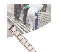 Aluminum Alloy Slide Rail Roller with Plastic Skate Wheels 1.2m Smooth Flow Rack System for Pallet Cargo Handling Heavy-Duty Gravitation Tool (White)