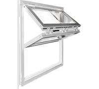 Aluminum Alloy Sliding Concession Window for Food Trucks, Manual Locking Handle, Flush Mount Folding Service Window, 30x50cm Outdoor Replacement with 5MM Glass
