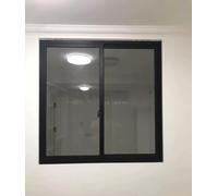 Aluminum Alloy Sliding Windows for Basements Tempered Glass Left & Right Design Ideal for Cabins Shacks Homes Size: 38x24in (95x55cm)