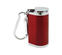 Aluminum Alloy Small Ashtray Portable Sealed Holder Prevents Ashing Scattering for Commuting and Outdoor Activity Use Pocket Ashtray