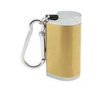 Aluminum Alloy Small Ashtray Portable Sealed Holder Prevents Ashing Scattering for Commuting and Outdoor Activity Use Pocket Ashtray