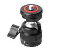 Aluminum Alloy Small Balhead Camera Tripod Replacement Part PTZ Fill Light Bracket Mounting Multi-purpose