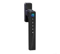Aluminum Alloy Smart Fingerprint Window Lock, Multi-Mode Anti-Theft Latch with for tuya App, Weather-Resistant Child Protection Device for Home Safety