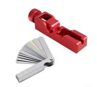 Aluminum Alloy Spark Gap Gauge Red Finish(Red)