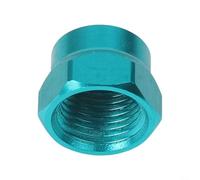 Aluminum Alloy Spindle Nut Screw 8x5mm Compatible with For DAIWA For ABU For HISTAR DMK Casting Fishing Reels for Maintenance and Custom Tuning (Lake blueright)