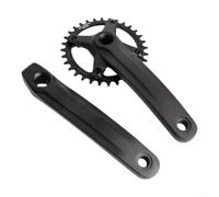 Aluminum Alloy Square Taper crankset 104BCD Single Chainring 8/9/10/11 Speed