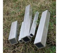 Aluminum Alloy Square Tube 10mm 20mm Various Sizes Lightweight Frame Bracket for Vehicle Ship Model Building Projects