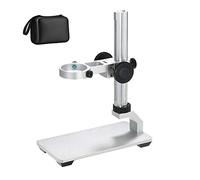 Aluminum Alloy Stand Holder for USB/Wi-Fi Digital Microscope, Bysameyee Universal Diameter Metal Mount with Microscope Carrying Case (No Light)