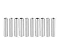 Aluminum Alloy Standoff Spacer 10Pcs M4x0 7mm Female Thread Round Column Support Fasteners for Structural Support and Space Interval Durable Anodized Aluminum Alloy 6mm Outer (Length 26mm)