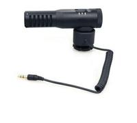 Aluminum Alloy Stereo Shotgun Recording Microphone for Camera