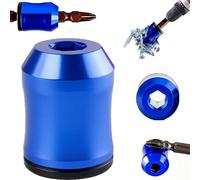 Aluminum Alloy Strong Magnetic Screw for 1/4 Inch/6.35mm Screwdriver Bits, 3 in1 Screwdrivers Head Magnetic Universal Screw Bit for Hex Screwdriver and Power Bits Screwring Powerbits