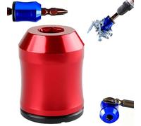 Aluminum Alloy Strong Magnetic Screw Ring for 6.35mm Screwdriver Bits, 3 in1 Screwdrivers Head Magnetic Ring,1/4 Inch/ 6.35 mm Universal Magnet Screw Rings Bit for Hex Screwdriver