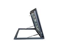 Aluminum Alloy Sun Room Skylight, Exterior Rainproof Rooftop Hatch Lid, Roof Access Hatch with Glass, Skylight for House Roof, Attic Exhaust Basement Window.