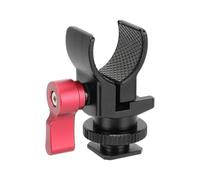 Aluminum Alloy Super Clamp Professional Microphone Mount Bracket Stand Adapter Studio Equipment Attachment Black