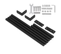 Aluminum Alloy Supporting Rod Set for 3D Printer, 3D Printer Pull Rod Kit with Hex Wrench & M5 Screws, Rear - Mounted Stabilizing Rods for CR - 10 CR - 10S S5