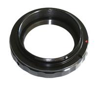 Aluminum Alloy T Ring Adapter Universal T2 Mount Lens Adapter Ring Fit for Nikon SLR Cameras Connected to Telescopes (M42 x 0.75 Pitch)