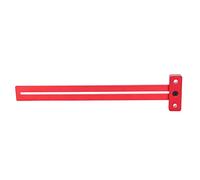 Aluminum Alloy T - Ruler Professional Scriber, Woodworking Hand Measurement Tool, T - Type Scriber Ruler with Red Anodized Surface, for Furniture Punching and Cutting