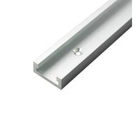Aluminum Alloy T Track Rail Aluminium, T-Slot Miter Track Aluminum Alloy Multicolor 300-600mm(Silvery,500mm)