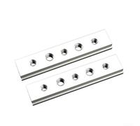 Aluminum Alloy T Track Slider 2 Pack 100450mm Suitable for Woodworking Tables Table Drills and Saws (100mm)