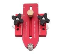 Aluminum Alloy Table Saw Jig, Woodworking Jig Guide for Band Saw and Router Table, Precision Repeat Narrow Strip Cuts with Clamping Function for Carpenters