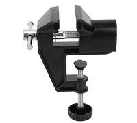 Aluminum Alloy Table Vise | 360 - Degree Swivel Base for Accurate Work | Mini Bench Vise for Home Workshops/DIY Projects/Model Making | 50mm Jaw Width, 457g Lightweight