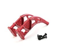 Aluminum Alloy Tail Wing Support Bracket RC Upgrade Parts for ARRMA 1/7 Infraction 6S BLX -ARA109001/ARA7615V2/V1, 1/7 Limitless RC Car (Red)