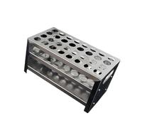 Aluminum Alloy Test Tube Rack Holder Rack Centrifuge Holder Labortory Display Stands for Lab Laboratory Test Tube Stand