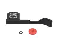 Aluminum Alloy Thumb Grip with Hot Shoe Cover for XM5 Camera Anti Slip Hand Grip Shutter Release Photography Accessories (Black)