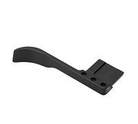 Aluminum Alloy Thumb Handle with Cold Shoe Mount, Camera Thumb Handle for A7C, Lightweight Grip for Digital Camera Control and Accessory Mounting (Black)