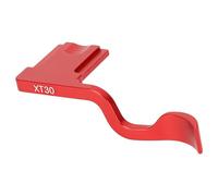 Aluminum Alloy Thumb Up Grip for Fuji X1 XT2 XT3 XT10 XT20 XT30 Cameras Hot Shoe Hand Grip, Dust CNC Processed, Anodized for Comfortable Handling (Red)