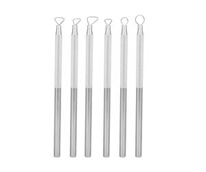 Aluminum Alloy -Ton -Schnitzschaber Set: Fine, Details and Soft. Essential Ceramic Tools for Artists and artisans. Includes 6pcs/Set