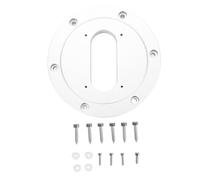 Aluminum Alloy Tonearm Plate for SME 3009 3010R, Compatible with SME MICRO Tonearm and BL77 BL91 BL101 BL111 Turntables, Precision Armboard Plate for Playback