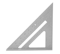 Aluminum Alloy Triangle Ruler Engraving 45/90 Degree Measuring Tool Woodworking