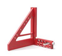 Aluminum Alloy Triangular Ruler Layout Tool With Clear Scale Easy To Read For DIYer Enthusiasts Professional Woodworkers Triangular Designs
